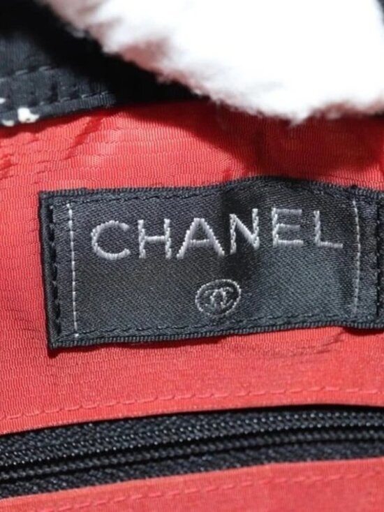 CHANEL New Travel line Backpack Nylon Black CC Auth BA12647V main image 13